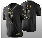 Nike Bears 9 Nick Foles Black Gold Vapor Untouchable Limited Jersey Dyin,baseball caps,new era cap wholesale,wholesale hats